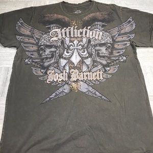 Authentic Josh Barnett Affliction T-shirt.